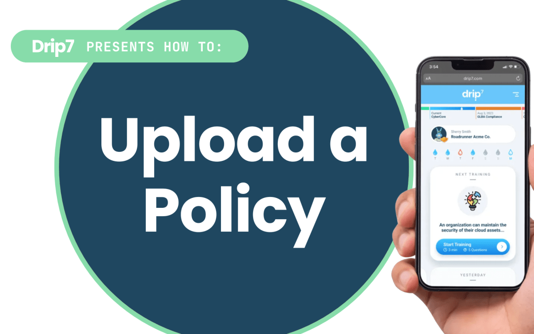 How to Upload a Policy
